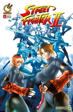 Variant Cover for Street Fighter II #3