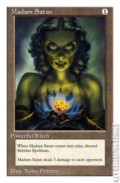 Variant Cover for Chilling Adventures of Sabrina Presents Madam Satan #1