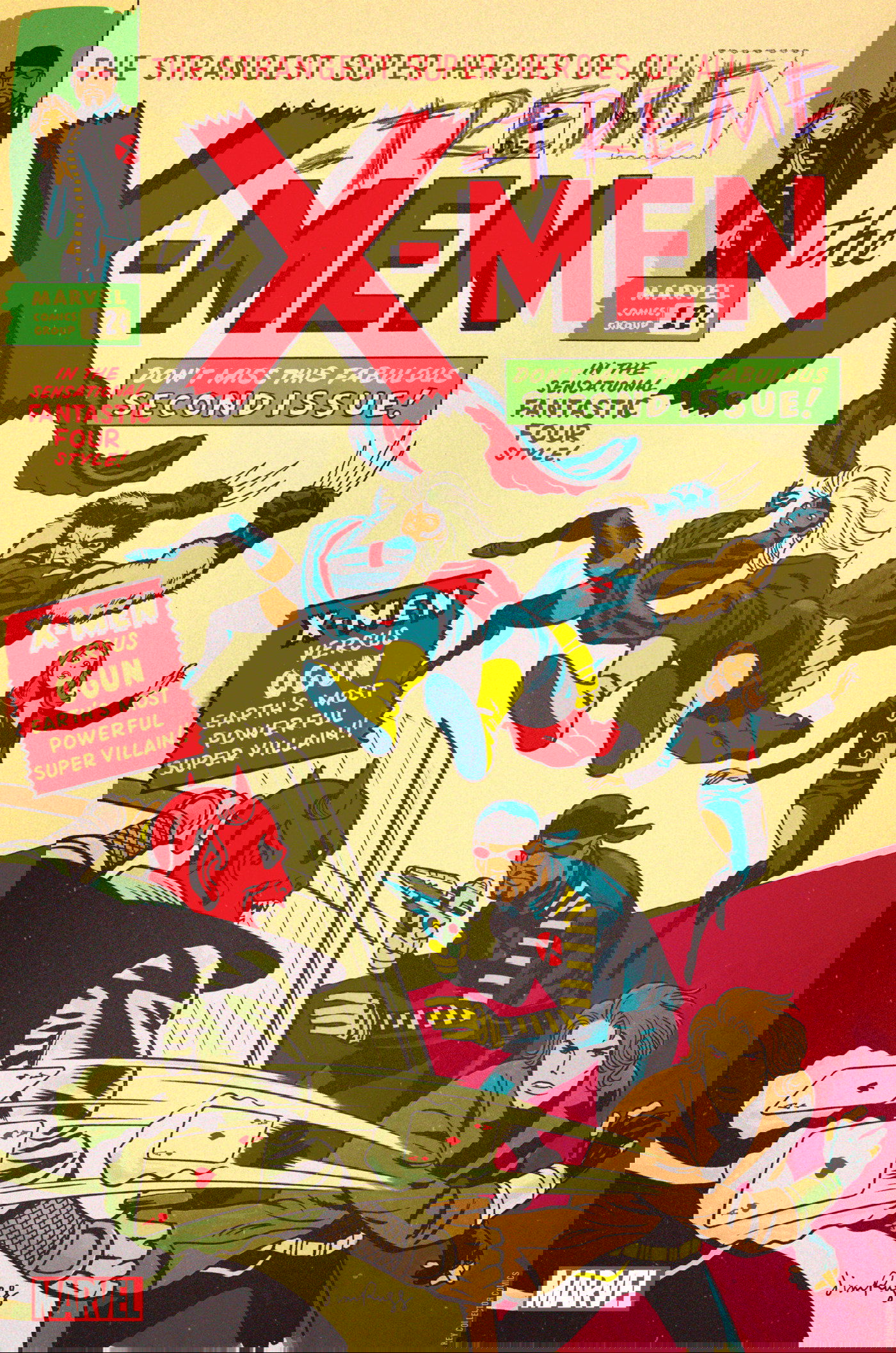 Variant Cover for X-Treme X-Men #2