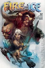 Variant Cover for Fire and Ice #2