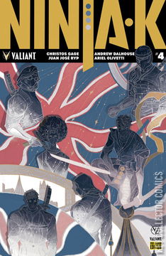 Variant Cover for Ninja-K #4