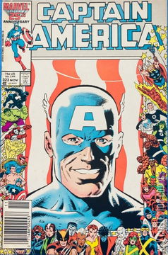Variant Cover for Captain America #323