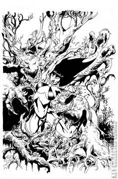 Variant Cover for Vengeance of Vampirella #13