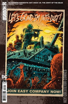 Variant Cover for DC Horror Presents: Sgt. Rock vs. The Army of the Dead #6