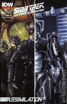 Variant Cover for Star Trek: The Next Generation / Doctor Who - Assimilation2 #2