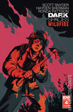 Variant Cover for Dark Spaces: Wildfire #4