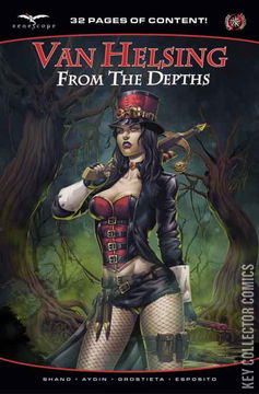Variant Cover for Van Helsing From Depths #1