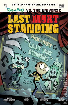 Variant Cover for Rick and Morty vs. the Universe: Last Mort Standing #1