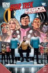 Cover for Star Trek / Legion of Super-Heroes #1