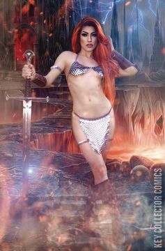 Variant Cover for Immortal Red Sonja #8
