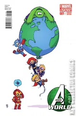 Variant Cover for Avengers World #1