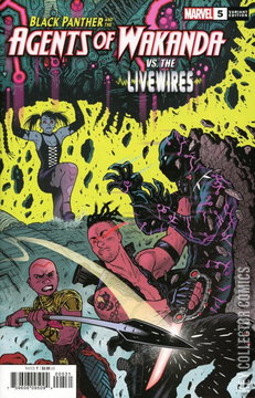 Variant Cover for Black Panther and the Agents of Wakanda #5