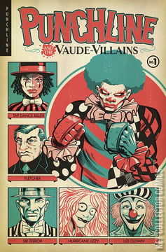 Variant Cover for Punchline & Vaude Villains #1