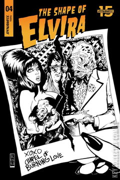 Variant Cover for Elvira: The Shape of Elvira #4