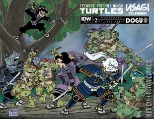 Cover for Teenage Mutant Ninja Turtles / Usagi Yojimbo: WhereWhen #2