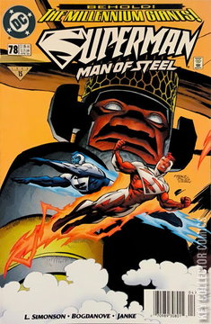 Variant Cover for Superman: The Man of Steel #78