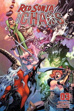 Variant Cover for Red Sonja: Age of Chaos #3