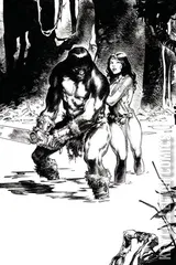 Variant Cover for The Cimmerian: Iron Shadows in the Moon #3