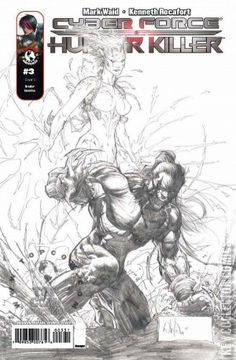 Variant Cover for Cyberforce / Hunter-Killer #3