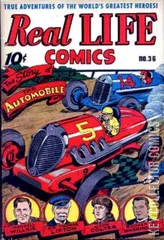 Cover for Real Life Comics #36