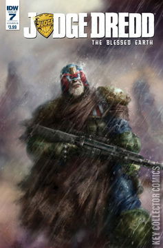 Variant Cover for Judge Dredd: Blessed Earth #7