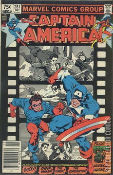 Variant Cover for Captain America #281