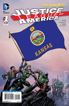 Variant Cover for Justice League of America #1