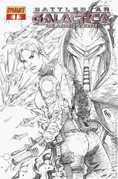 Variant Cover for Battlestar Galactica: Season Zero #1