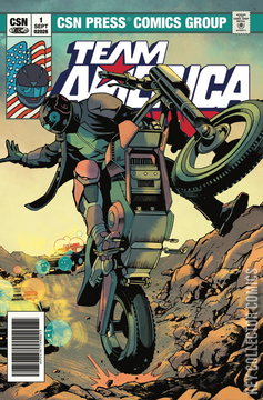 Variant Cover for Team America: Racing Full Throttle #1