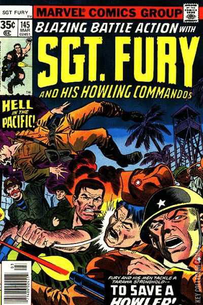 Cover art for Sgt. Fury and His Howling Commandos #145