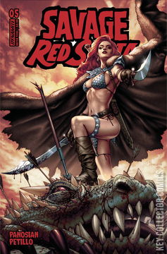 Variant Cover for Savage Red Sonja #5