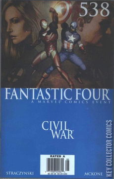 Variant Cover for Fantastic Four #538