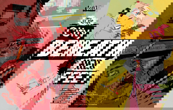 Variant Cover for City Beneath Her Feet #1