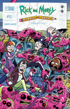 Variant Cover for Rick and Morty Presents: Finals Week Brawlher #1