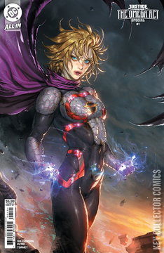 Variant Cover for Justice League: The Omega Act Special #1