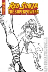 Variant Cover for Red Sonja: The Superpowers #3