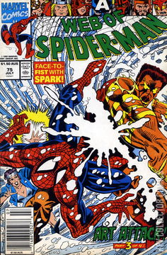 Variant Cover for Web of Spider-Man #75