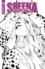 Variant Cover for Sheena, Queen of the Jungle #5