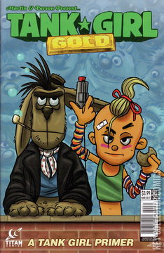 Variant Cover for Tank Girl: Gold #4
