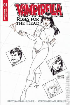 Variant Cover for Vampirella: Roses for the Dead #1