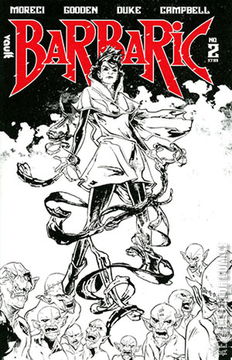 Variant Cover for Barbaric #2