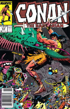 Variant Cover for Conan the Barbarian #212