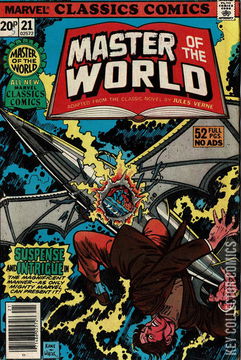 Variant Cover for Marvel Classics Comics #21