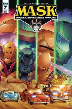 Variant Cover for M.A.S.K.: Mobile Armored Strike Kommand #7
