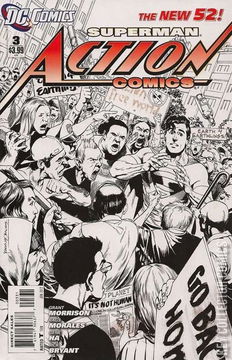 Variant Cover for Action Comics #3