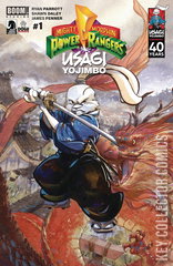 Variant Cover for Mighty Morphin Power Rangers / Usagi Yojimbo #1