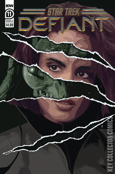 Variant Cover for Star Trek: Defiant #11