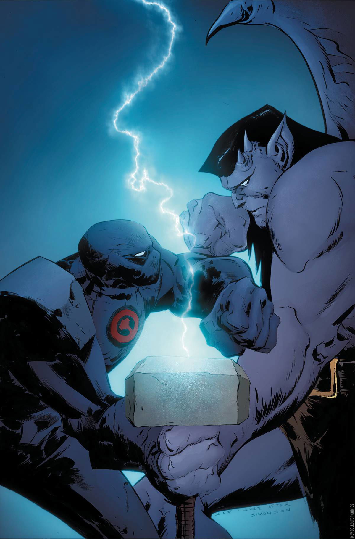 Variant Cover for Gargoyles #4