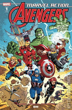 Variant Cover for Marvel Action: Avengers #1