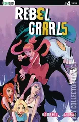 Cover for Rebel Grrrls #4